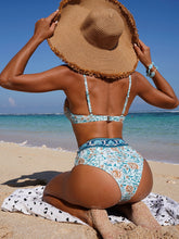 Cargar imagen en el visor de la galería, High Waisted - Verde print de flores