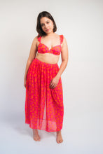 Cargar imagen en el visor de la galería, High Waisted - Bikini Pink and Orange set