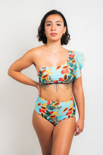 Cargar imagen en el visor de la galería, High Waisted - Print de papaya con vuelos