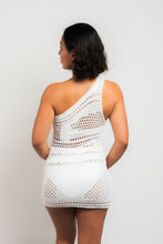 Cargar imagen en el visor de la galería, Vestido de baño tejido - Salida de baño color blanco