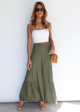 Cargar imagen en el visor de la galería, Green Boho Palazzo
