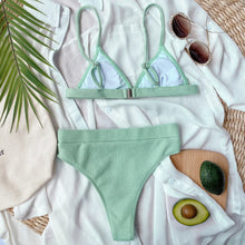 Cargar imagen en el visor de la galería, High Waisted - Bikini Verde
